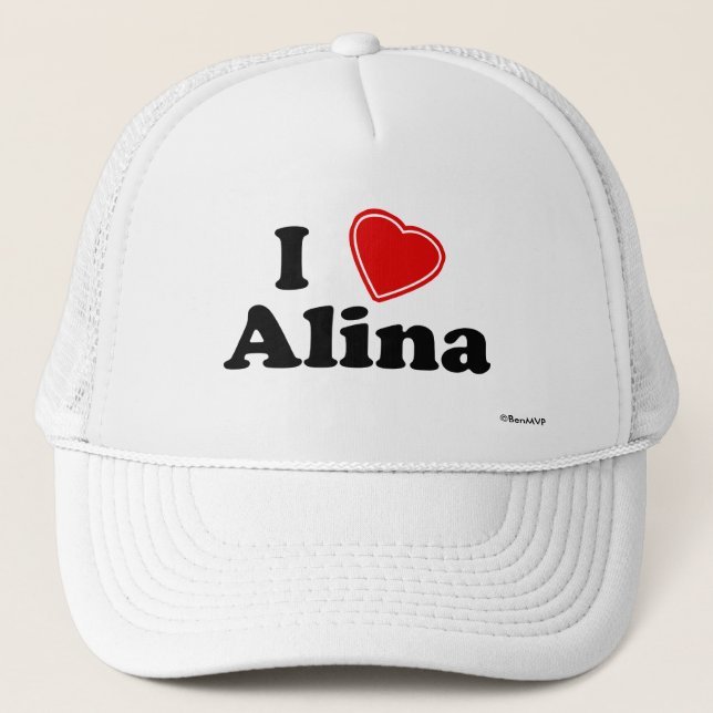 Gorra De Camionero Amo Alina (Anverso)