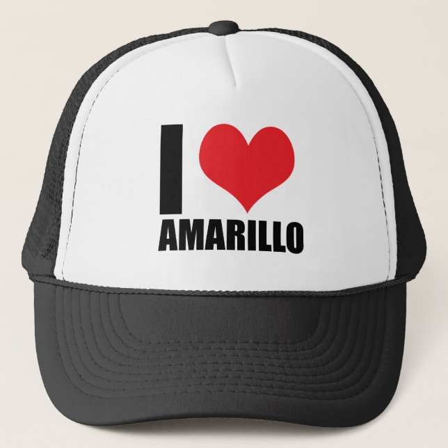 Gorra De Camionero Amo Amarillo (Anverso)