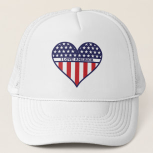 Gorra De Camionero Amo América