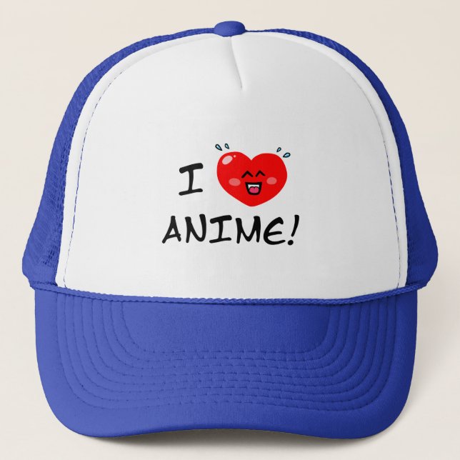 Gorra De Camionero Amo Anime (Anverso)