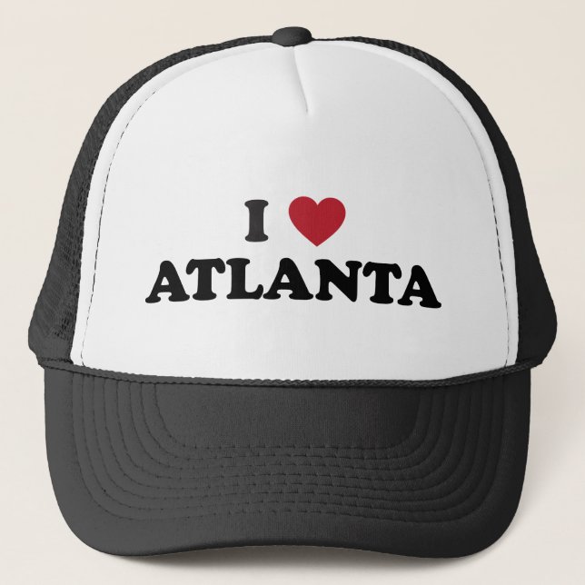 Gorra De Camionero Amo Atlanta Georgia (Anverso)