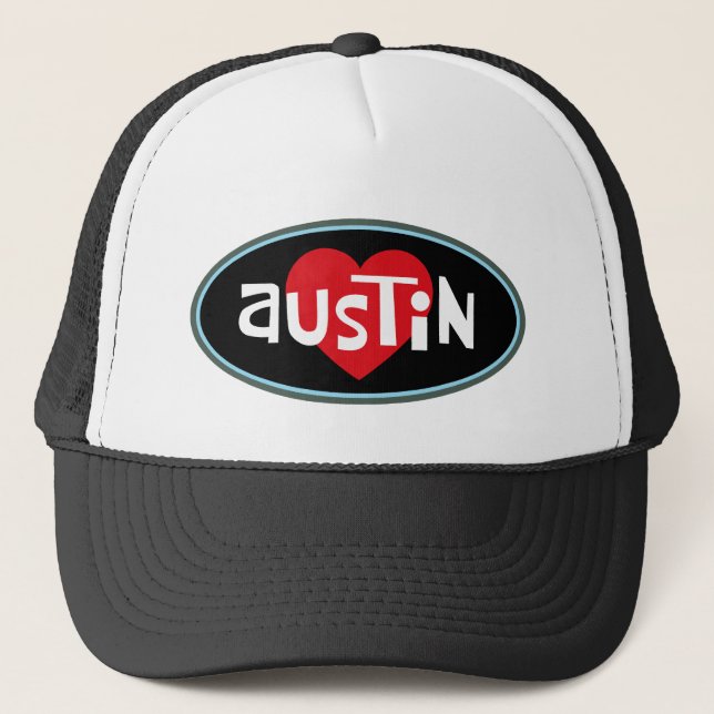 Gorra De Camionero Amo Austin (Anverso)