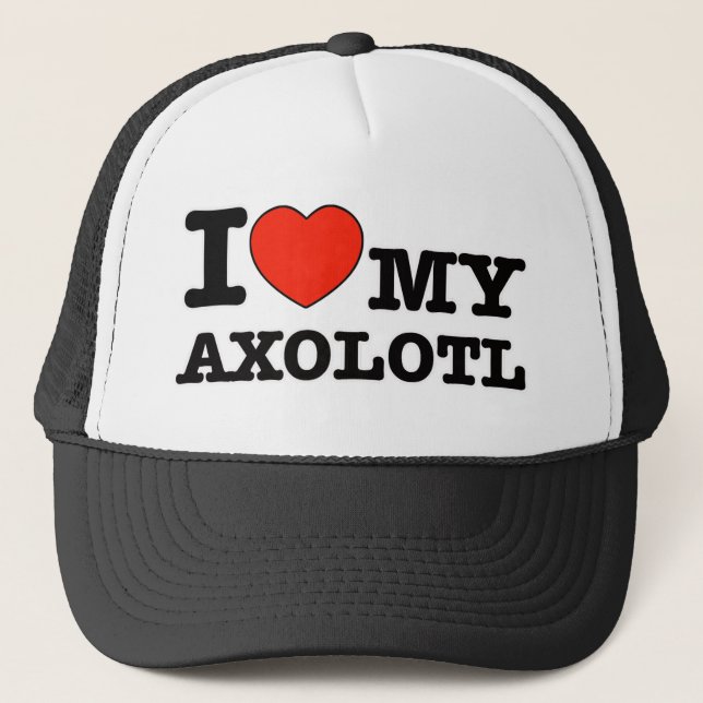 Gorra De Camionero Amo axolotl (Anverso)
