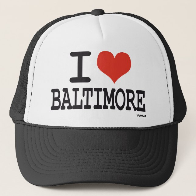 Gorra De Camionero Amo Baltimore (Anverso)