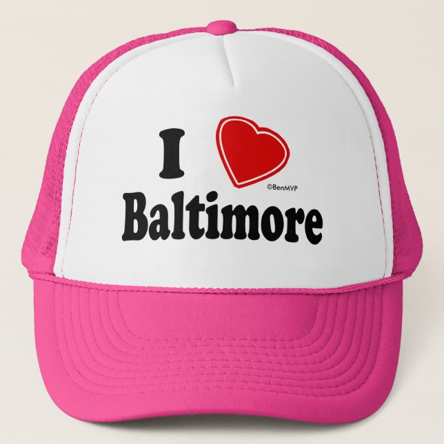 Gorra De Camionero Amo Baltimore (Anverso)
