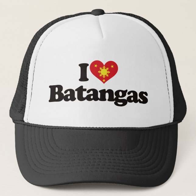 Gorra De Camionero Amo Batangas (Anverso)