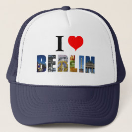 Gorra De Camionero Amo Berlín Alemania Ciudad de Viajes Foto