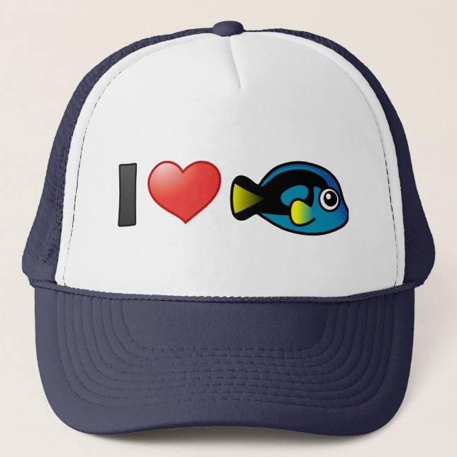 Gorra De Camionero Amo Blue Tang (Anverso)