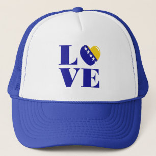 Gorra De Camionero Amo Bosnia