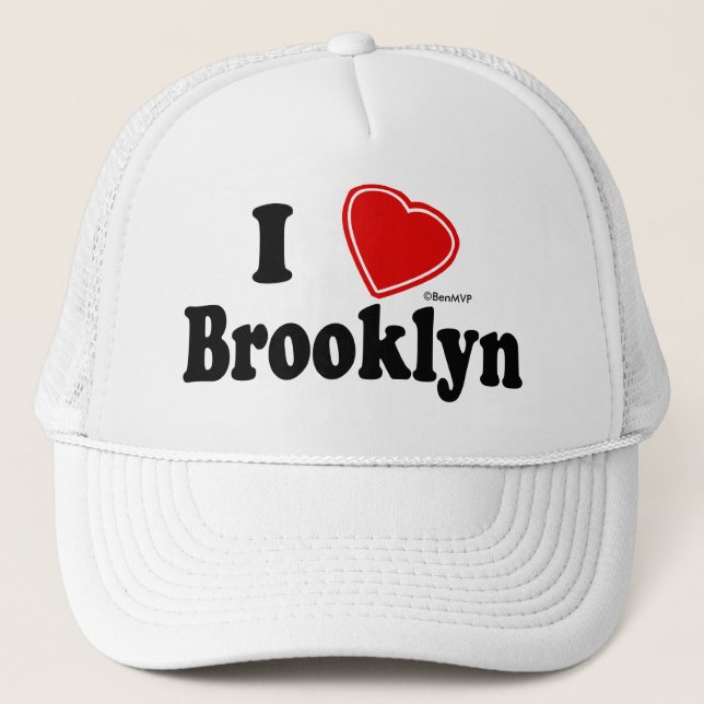 Gorra De Camionero Amo Brooklyn (Anverso)