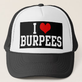 Gorra De Camionero Amo Burpees, aptitud
