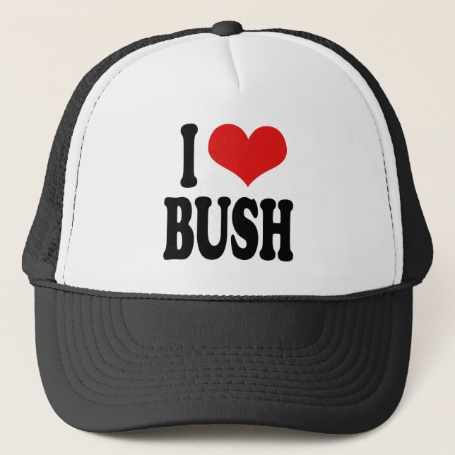 Gorra De Camionero Amo Bush (Anverso)