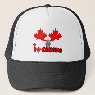 Gorra De Camionero Amo Canadá
