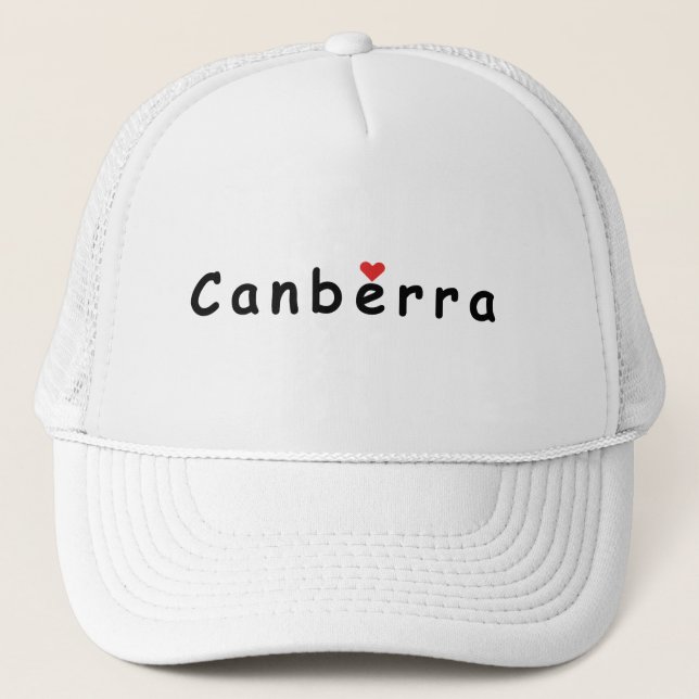Gorra De Camionero Amo Canberra (Anverso)