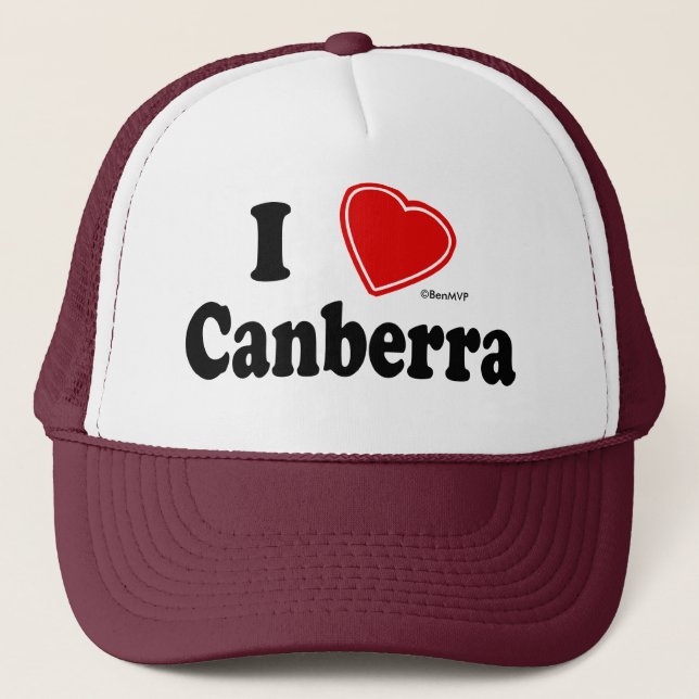 Gorra De Camionero Amo Canberra (Anverso)