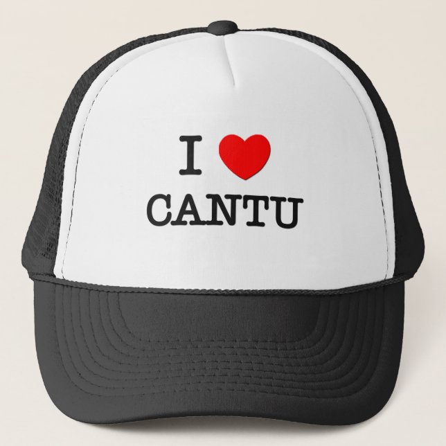 Gorra De Camionero Amo Cantu (Anverso)