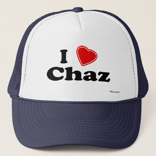 Gorra De Camionero Amo Chaz (Anverso)