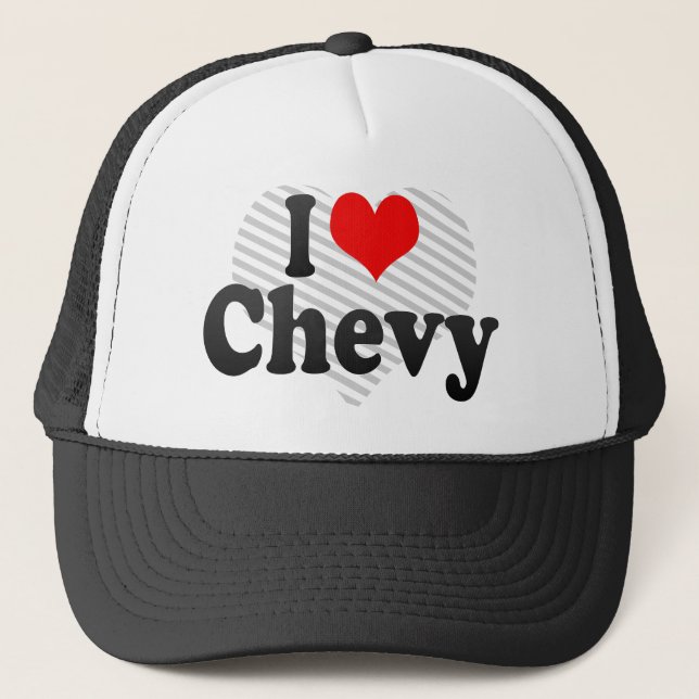 Gorra De Camionero Amo Chevy (Anverso)