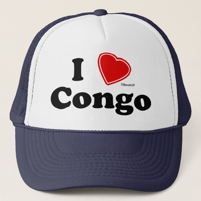 Gorra De Camionero Amo Congo (Anverso)