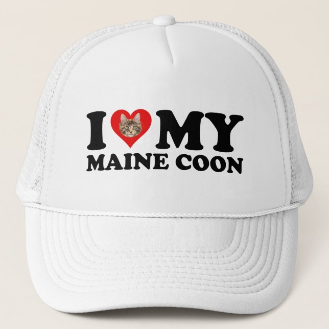 Gorra De Camionero Amo (Corazón) Mi Cocina (Anverso)