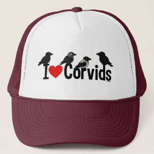 Gorra De Camionero Amo Corvids