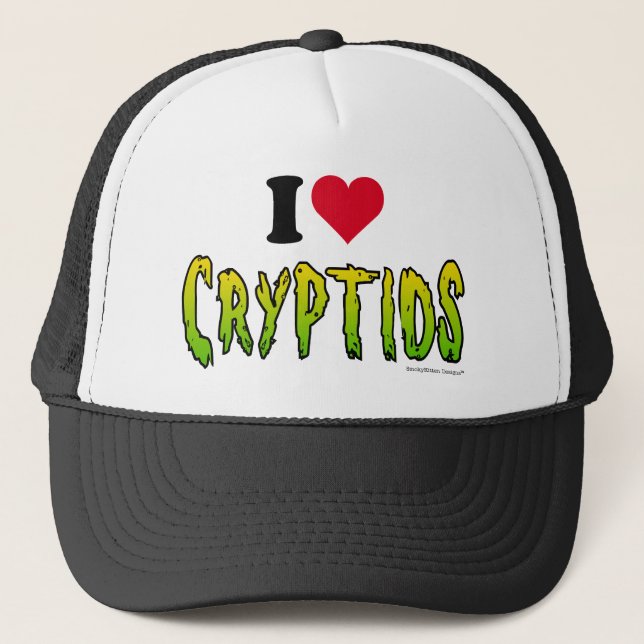 Gorra De Camionero Amo Cryptids (Anverso)