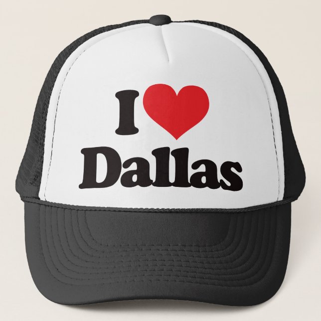 Gorra De Camionero Amo Dallas (Anverso)