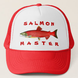 Gorra De Camionero Amo de color salmón