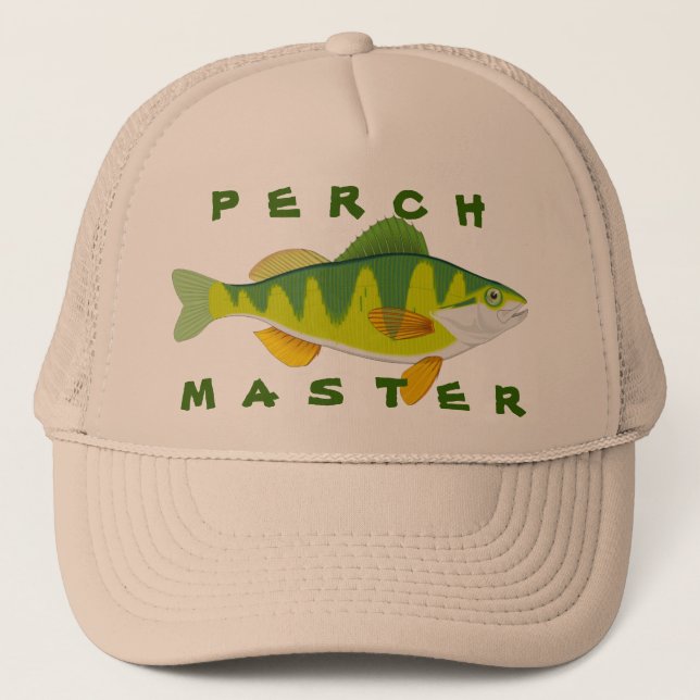 Gorra De Camionero Amo de la perca (Anverso)