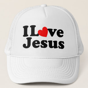 Gorra De Camionero Amo el casquillo de Jesús
