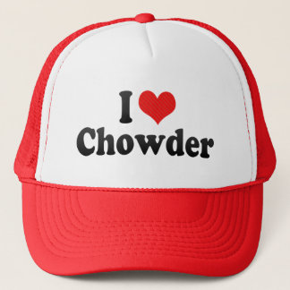 Gorra De Camionero Amo el Chowder