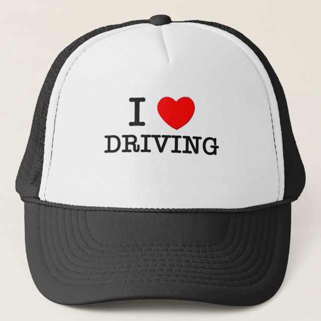 Gorra De Camionero Amo el conducir (Anverso)