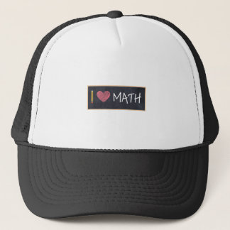 Gorra De Camionero Amo el corazón matemático