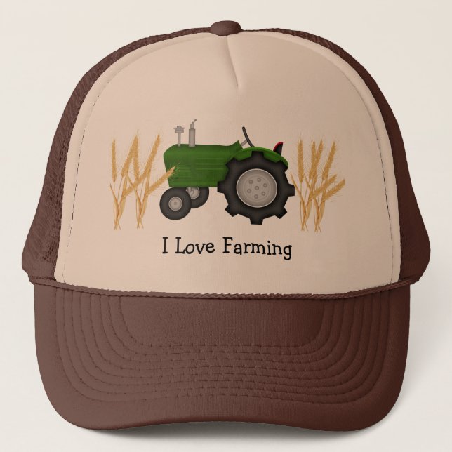 Gorra De Camionero Amo el cultivar (Anverso)