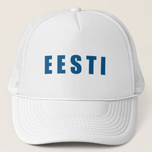 Gorra De Camionero Amo el Eesti de Estonia