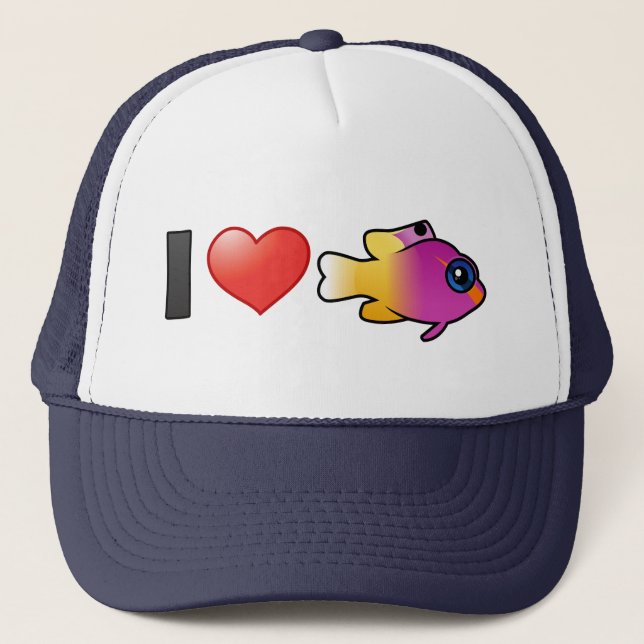 Gorra De Camionero Amo el Gramma Real (Anverso)
