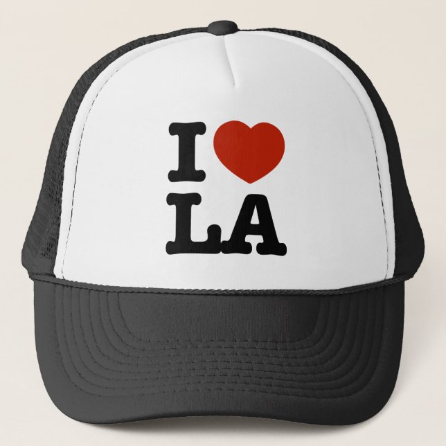 Gorra De Camionero Amo el LA (Anverso)