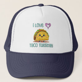 Gorra De Camionero Amo el Martes de Taco