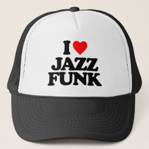 GORRA DE CAMIONERO AMO EL MIEDO DEL JAZZ
