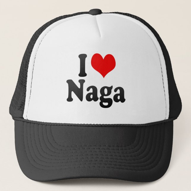Gorra De Camionero Amo el Naga, Filipinas (Anverso)