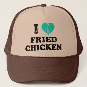 Gorra De Camionero Amo el pollo frito