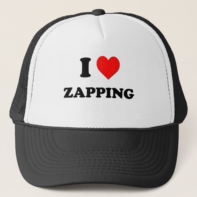 Gorra De Camionero Amo el Zapping (Anverso)