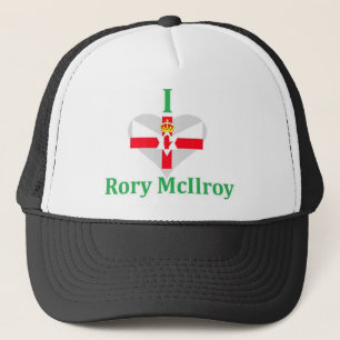 Gorra De Camionero Amo estilo de la bandera de Rory McIlroy Irlanda