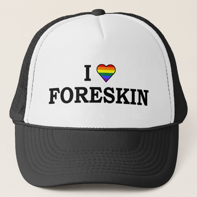 Gorra De Camionero Amo Foreskin (Anverso)