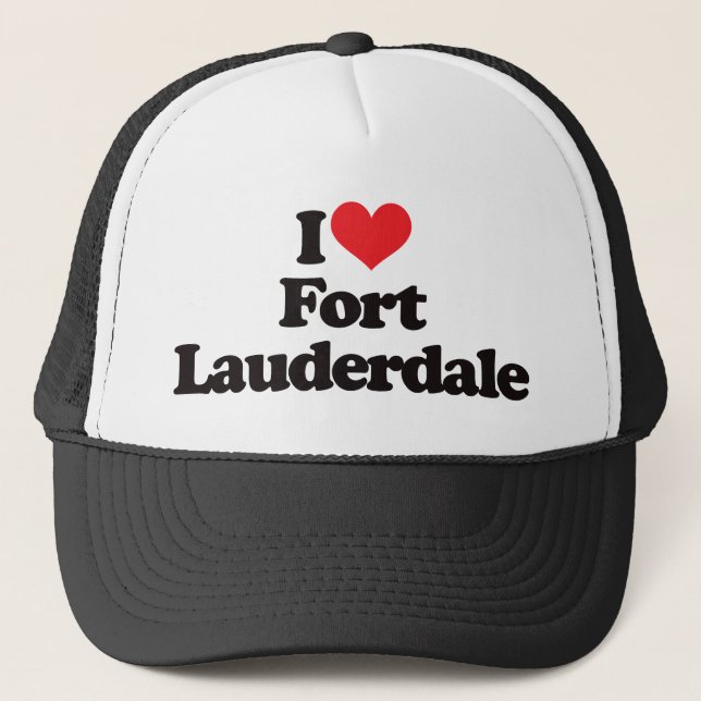 Gorra De Camionero Amo Fort Lauderdale (Anverso)