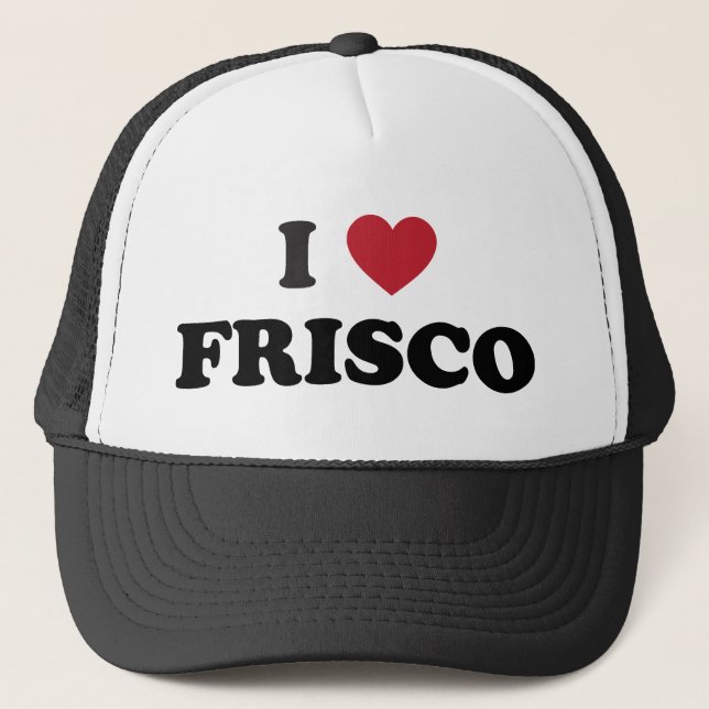Gorra De Camionero Amo Frisco Tejas (Anverso)