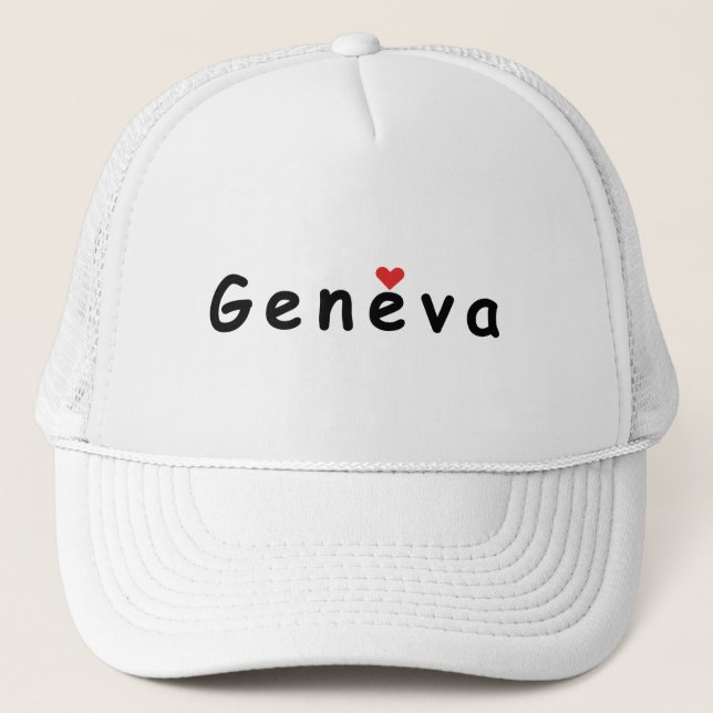 Gorra De Camionero Amo Ginebra (Anverso)