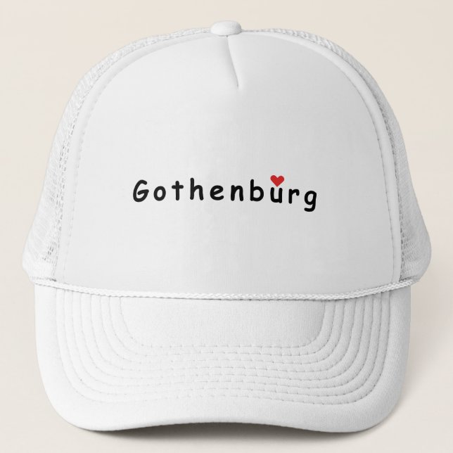 Gorra De Camionero Amo Gotemburgo (Anverso)