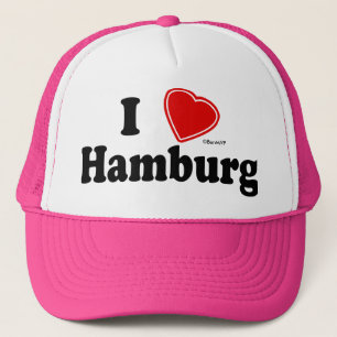 Gorra De Camionero Amo Hamburgo