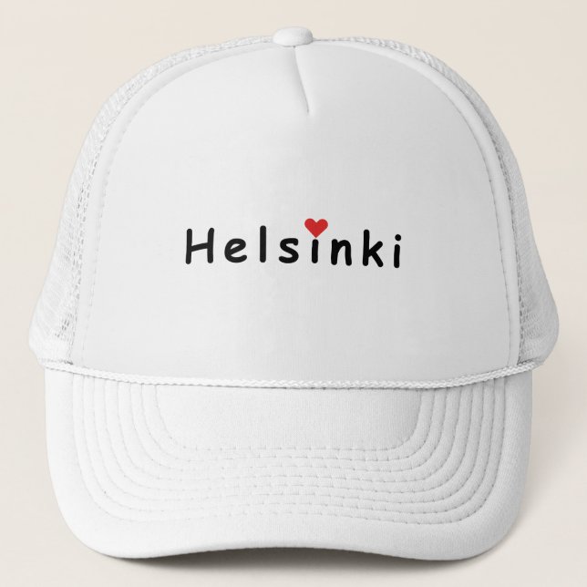 Gorra De Camionero Amo Helsinki (Anverso)